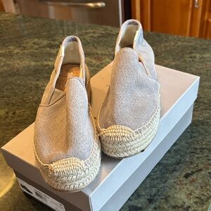 Beige Slip-On Espadrilles